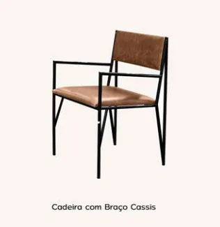 Cadeira com Braço Cassis