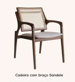 Cadeira com braço Sandele